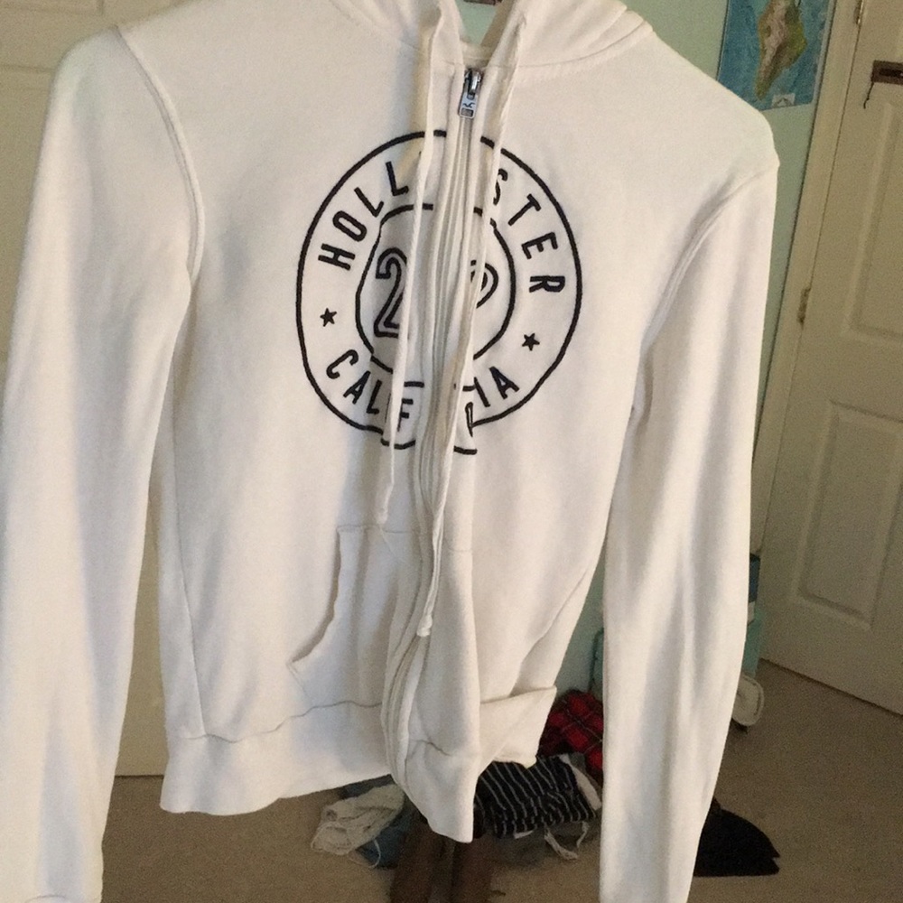 Zip up sweatshirt